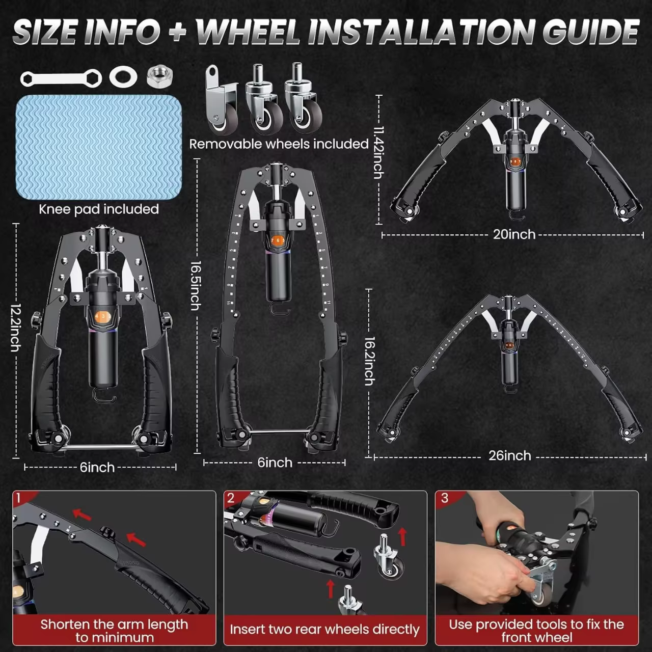 Hydraulic Power Twister Arm & Chest Exerciser | Adjustable Resistance Home Gym