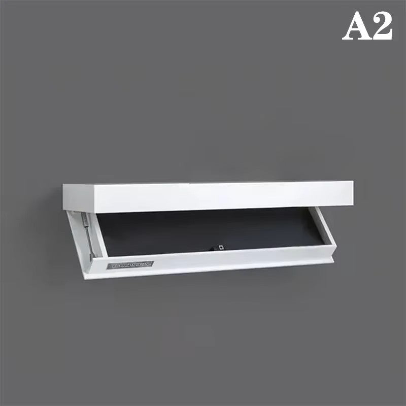 Hidden Floating Shelf with Secret Compartment